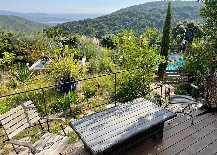 Maison & Piscine Privee Vue Panoramique Tres Calme Independant Nyaraló