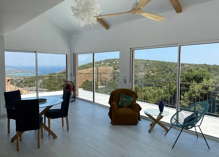 Nyaraló Maison & Piscine Privee Vue Panoramique Tres Calme Independant *