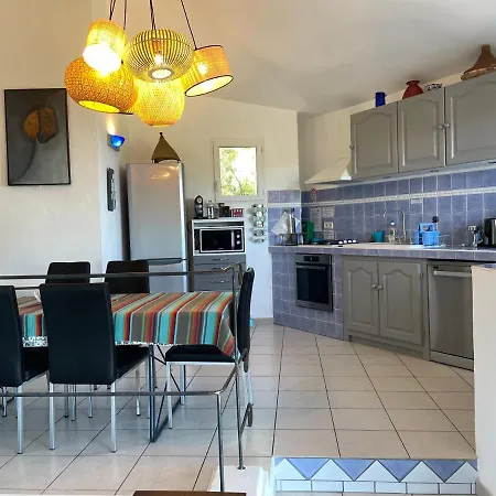 Maison&piscine Privée Vue Panoramique Très Calme Indépendant Porto-Vecchio (Corsica)