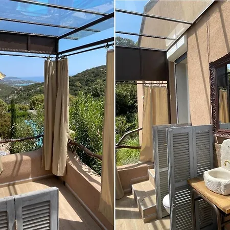 Maison & Piscine Privee Vue Panoramique Tres Calme Independant 포르토베쉬오
