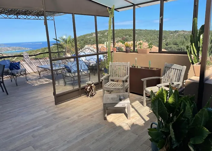 Maison&piscine Privée Vue Panoramique Très Calme Indépendant