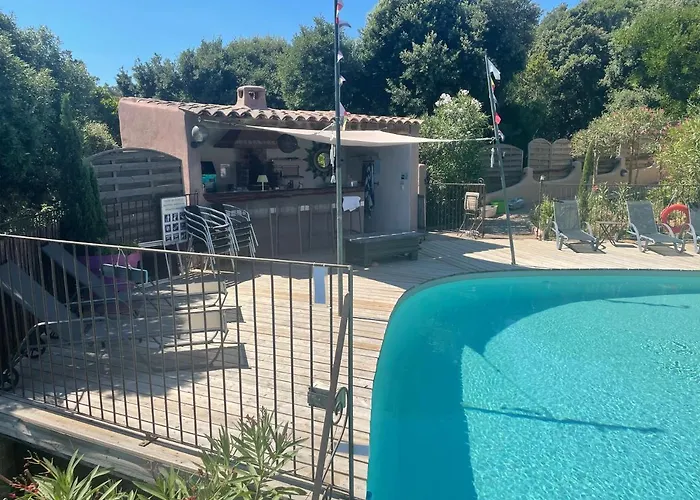 Maison&piscine Privée Vue Panoramique Très Calme Indépendant * Porto Vecchio