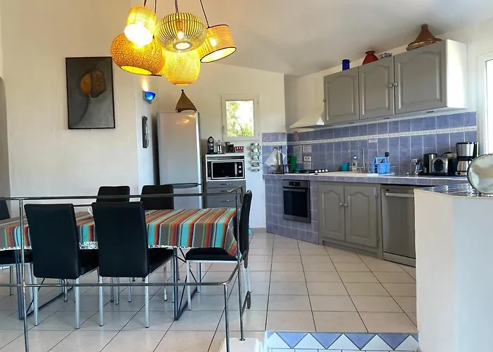 Maison & Piscine Privee Vue Panoramique Tres Calme Independant Porto-Vecchio (Corsica)